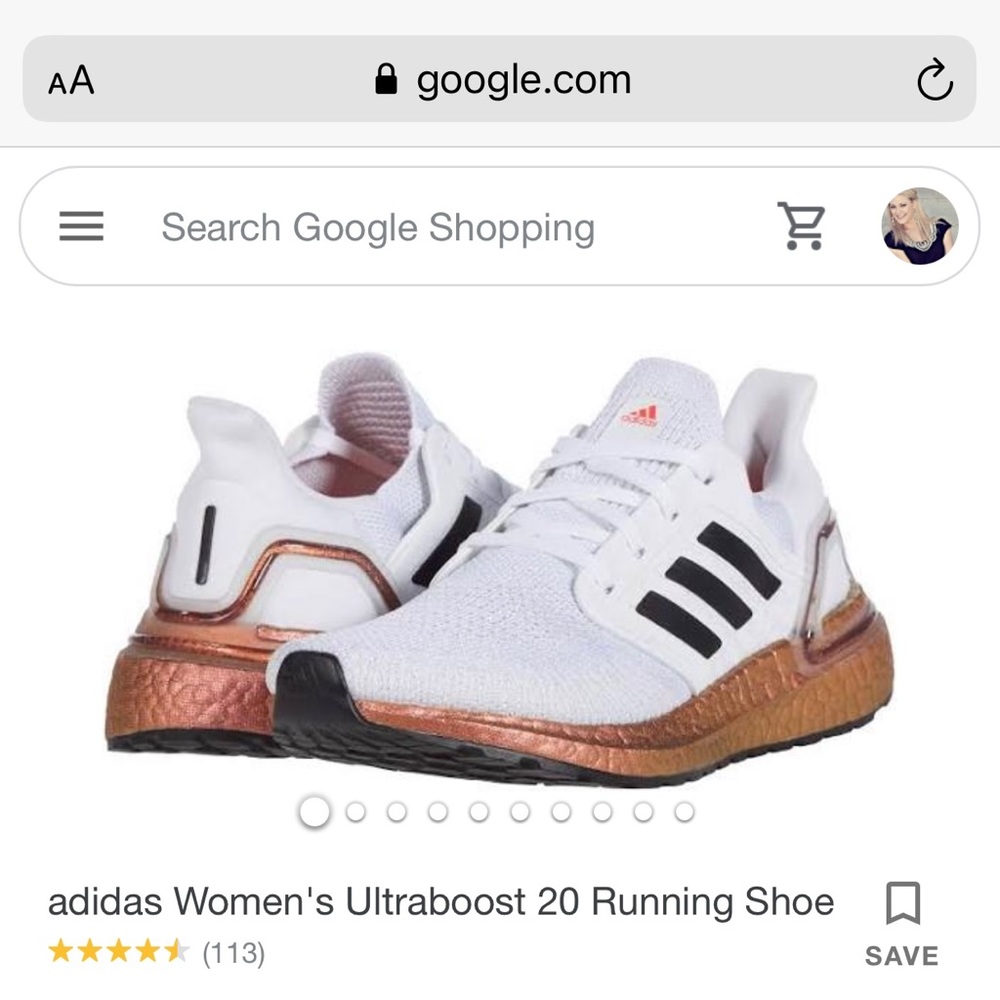 Adidas ultraboost 20 size 8